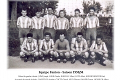 Annees 1953-54