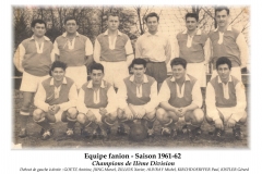 Annees 1961-62