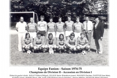 Annees 1974-75