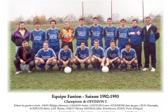 Annees 1992-93
