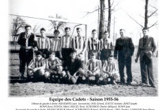 Cadets 1955-56