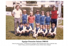 Poussins 1980-81